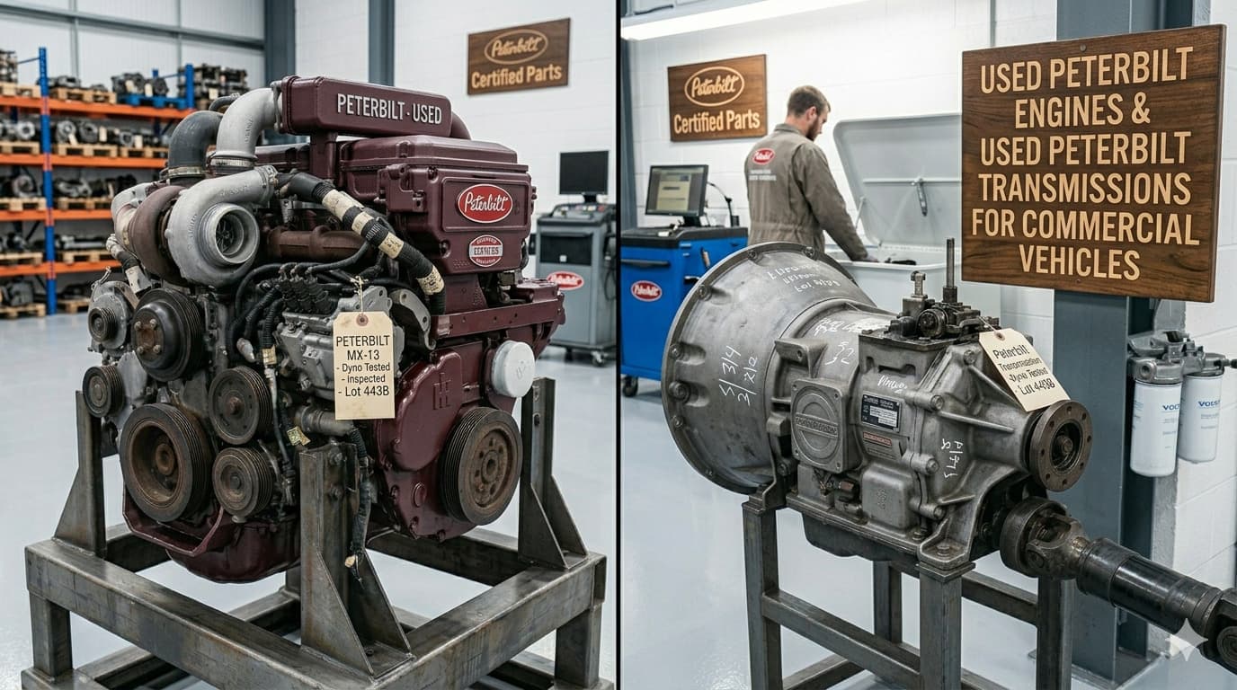 Used Peterbilt Engines and Transmissions
